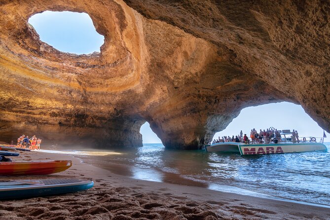 Catamaran BBQ on the Beach: Cruise to Benagil Caves - The beach stop and wet transfer