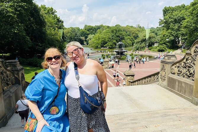 Central Park Film Spots and Celebrity Homes Pedicab Tour - Bow Bridge and the wooded paths