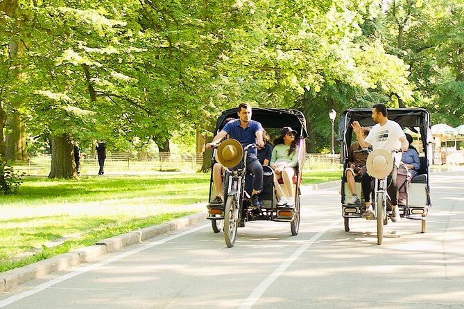 Central Park Film Spots and Celebrity Homes Pedicab Tour - Bethesda Fountain sets the tone