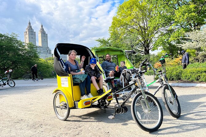 Central Park Film Spots Pedicab Tour - Cherry Hill and a Friends connection