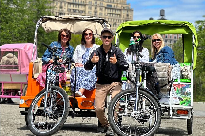 Central Park Film Spots Pedicab Tour - Bow Bridge, romance on the water