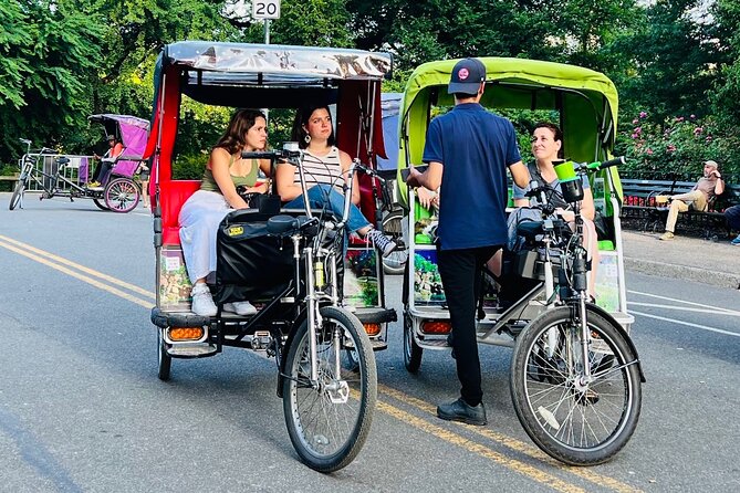 Central Park Film Spots Pedicab Tour - Wollman Rink and the park’s movie identity