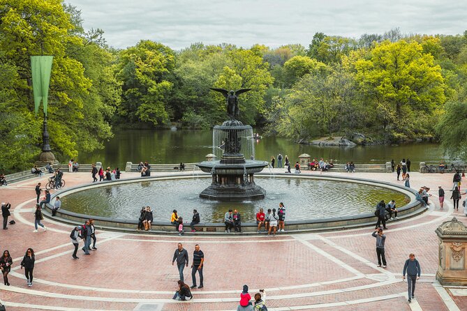 Central Park Movie Locations Pedicab Tour - Passing the zoo and the famous skating rink