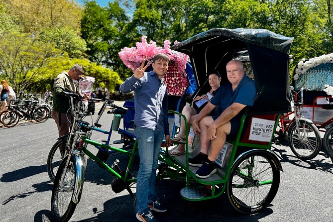 Central Park Pedicab Tours - History and Movie Locations - The Mall and Bethesda Terrace, Central Park’s grandest sequence