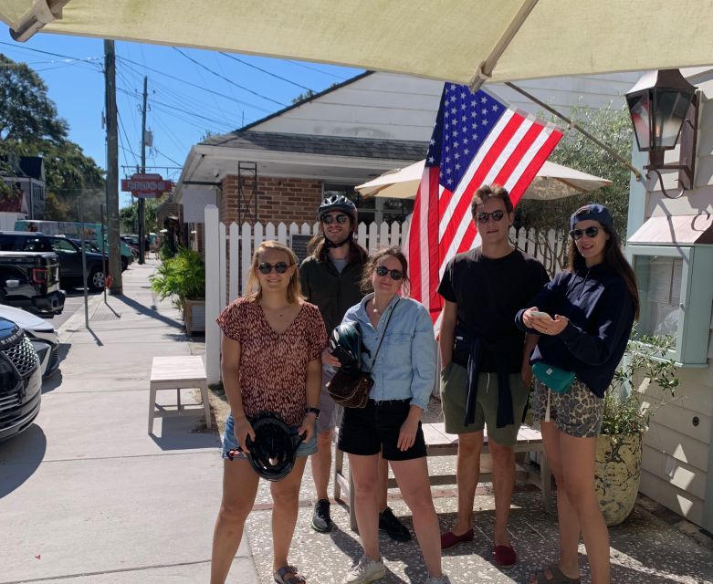 Charleston: Film & OBX Locations E-Bike Tour - Hibben House and the ride between stops