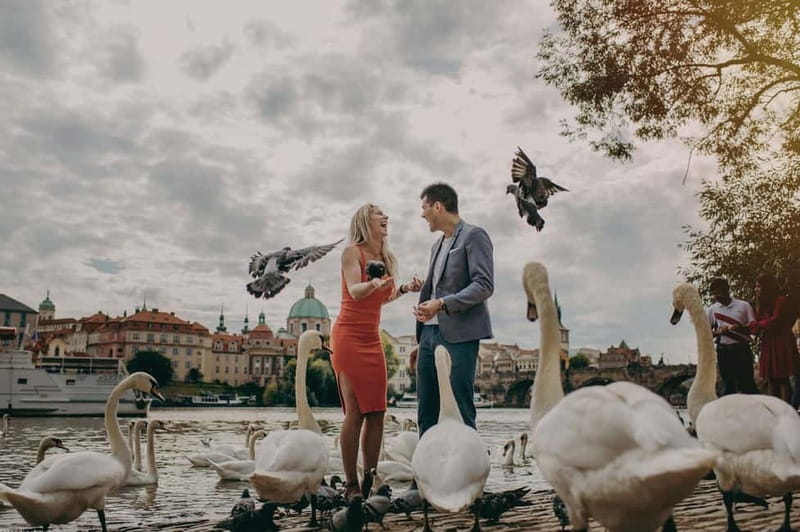 Cinematic Photoshoot Experience in Prague - Starting beside the Old Town Bridge Tower