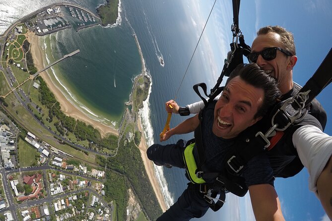 Coffs Harbour Ground Rush or Max Freefall Tandem Skydive on the Beach - The beach landing and the final reward
