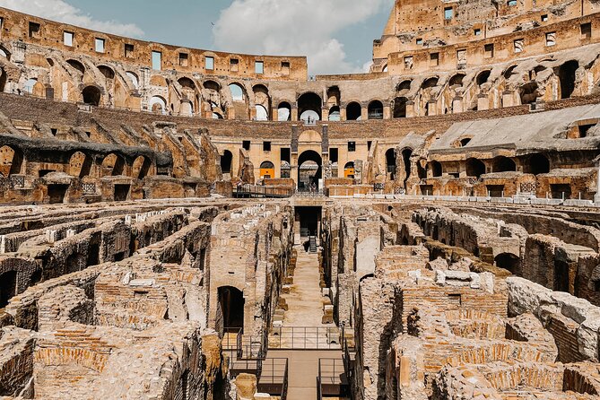 Colosseum Arena Floor And Gladiator's Gate of Death 10 pax max - First and second tiers for the wider picture