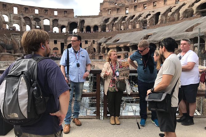 Colosseum Gladiator Arena Floor Complete Tour- Up To 6 People - A small group makes the guide easier to follow