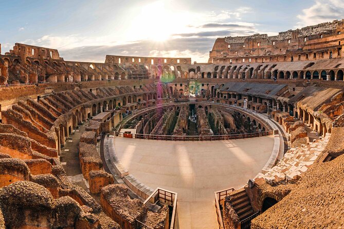Colosseum Gladiator's Arena and Roman Forum Guided Tour - Bags, identification, and walking conditions