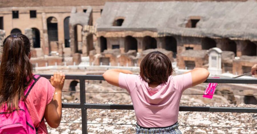Colosseum Gladiator Tour for Kids and Families - Entering the Flavian Amphitheatre