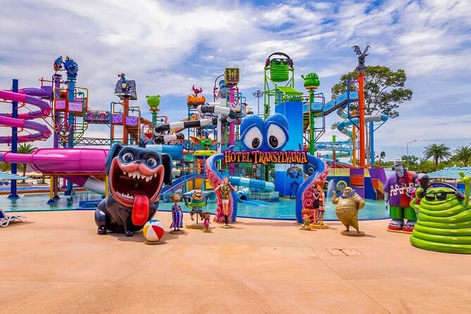 Columbia Pictures Aquaverse: Movie-Themed Water Park Adventure! - Bad Boys Raceway and the extra-cost question