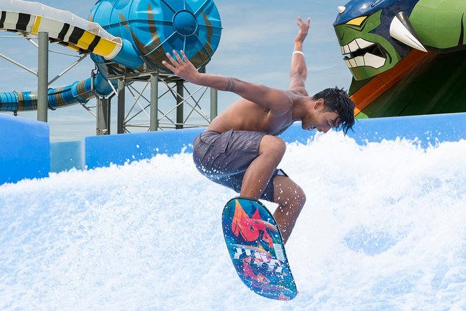 Columbia Pictures Aquaverse: Movie-Themed Water Park Adventure! - Lunch, lockers, and cabanas affect the real price
