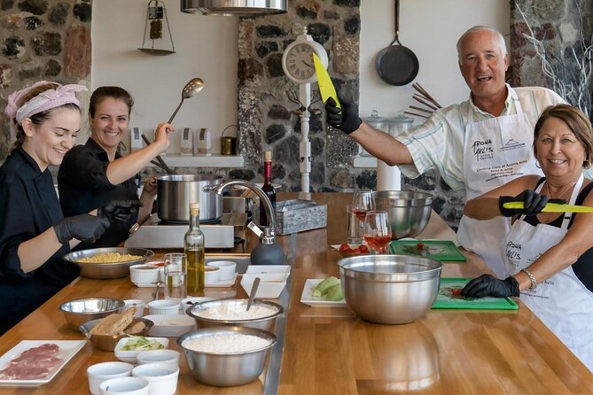 Cooking Lesson & Cocktails on the Beach - Artemis Karamolegos Winery adds more than a dining room