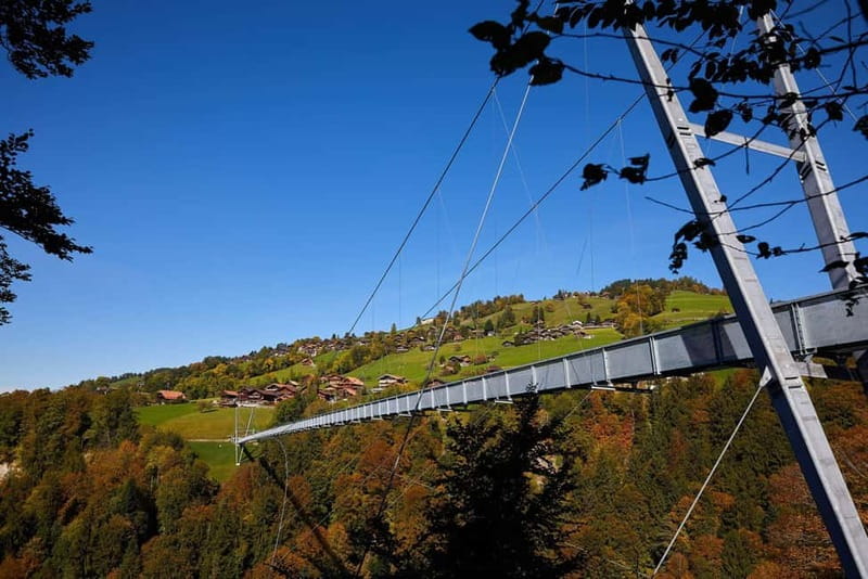 Crash Landing on You: Switzerland Filming Locations Day Tour - Sigriswil Panorama Bridge, a high point of the day