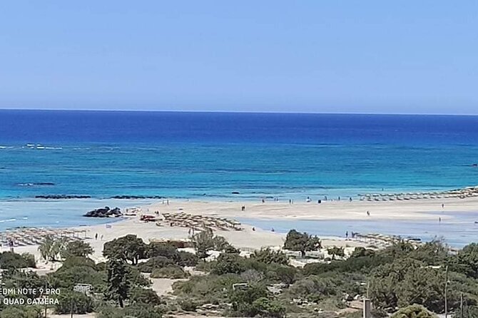Crete: Elafonisi – 4 hours in the beach - Shade, toilets, and food at the beach