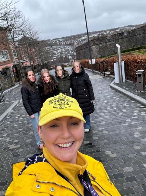 Derry: Guided Derry Girls TV Show Public Tour - Guildhall, Clinton’s visit, and the finish
