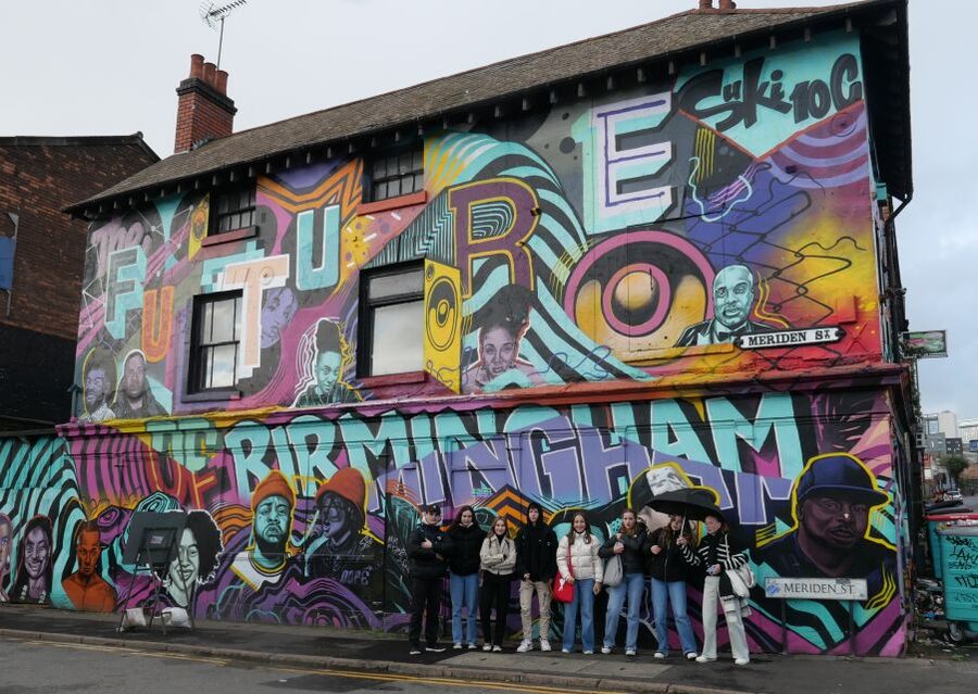 Digbeth, Public art and Peaky Film Guided Walking Tour - Entering bohemian Digbeth and Deritend