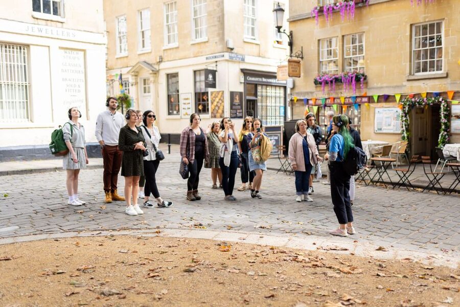 Discover Bath and Bridgerton with Music - Bath as a Bridgerton film set