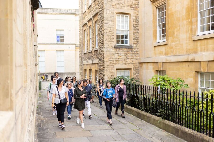 Discover Bath and Bridgerton with Music - The Royal Crescent and Bath’s grandest image