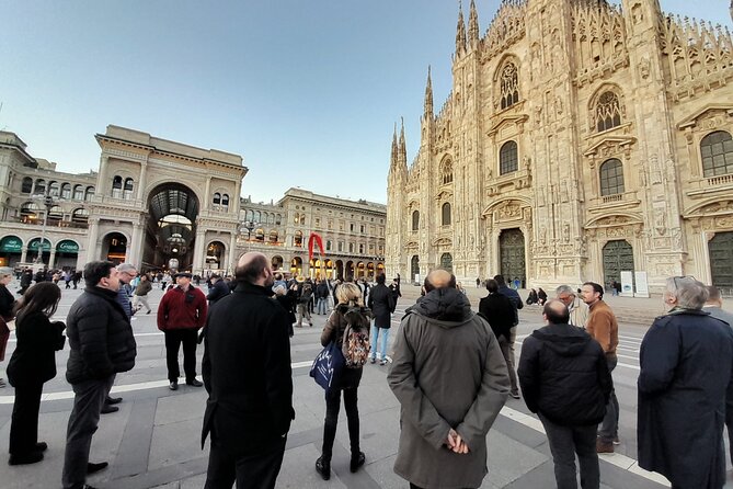 Discover Milan's Marvels: Last Supper, Duomo & Secret Gems Tour - Sforza Castle and the long walk into central Milan