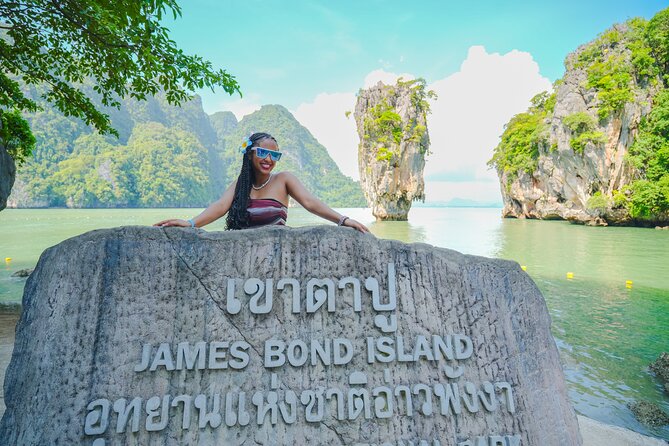 Double Catarmana Speedboat to James Bond Island from Phuket - Phang Nga Bay and the first limestone views