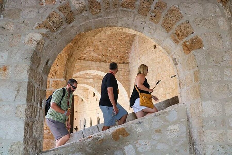 Dubrovnik: Game of Thrones and City Walls Walking Tour - Lovrijenac Fortress and the view over Blackwater Bay