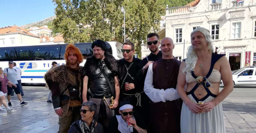 Dubrovnik: Game of Thrones Walking, Car and Boat Tour - Taking the 15-minute boat to Lokrum