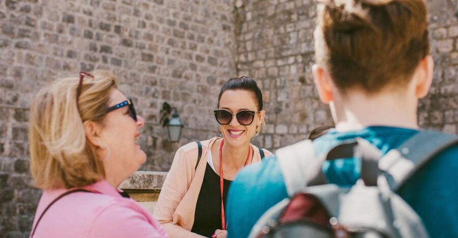 Dubrovnik History and Game of Thrones Locations Tour - Large Onofrio’s Fountain and the first old-town details
