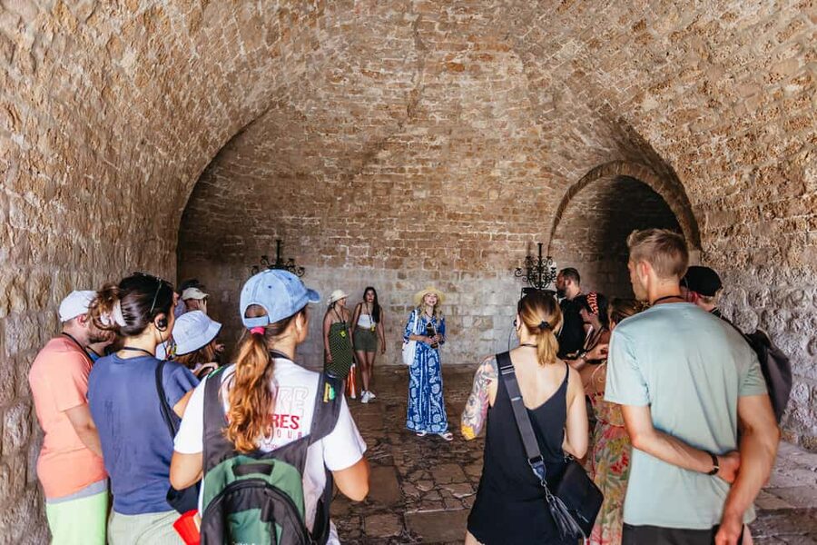 Dubrovnik: The Original Game of Thrones Tour & Lokrum Option - Stradun, Orlando’s Column, and the city scenes