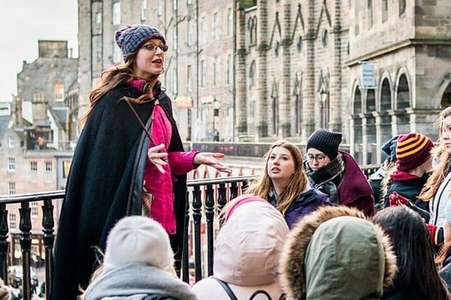 Edinburgh: Harry Potter Guided Private Walking Tour - The Balmoral and Edinburgh’s Literary Side
