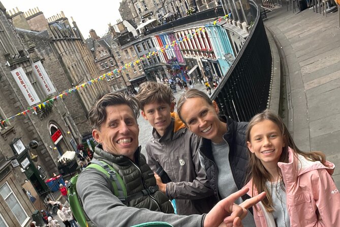 Edinburgh's Amazing Harry Potter Walking Tour - Kids Free! - Edinburgh Castle and the city’s dramatic views