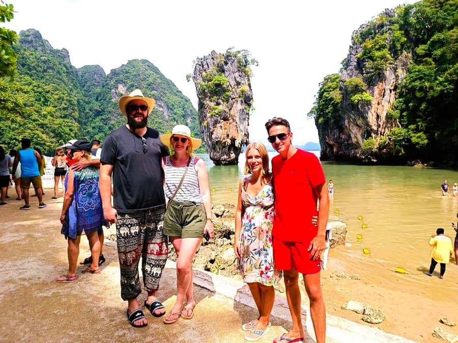 Explore Mangroves, James Bond Island, and Monkey Temple - The road to Tha Dan and the mangrove start