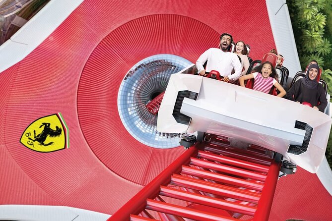 Ferrari World or warner bros Ticket with sharing Transfer - Ferrari World and Abu Dhabi in one long day