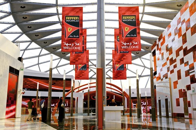 Ferrari world & Warner bros. parks with transfer from Dubai - Two Abu Dhabi parks, one long day