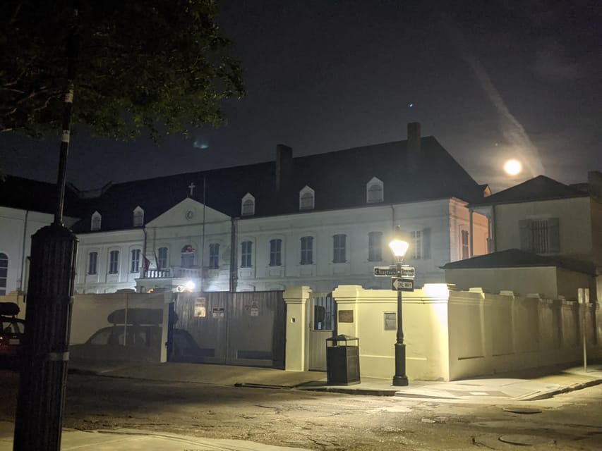 French Quarter: Haunted Hollywood Ghost Tour in New Orleans - The Pharmacy Museum and the first ghost story