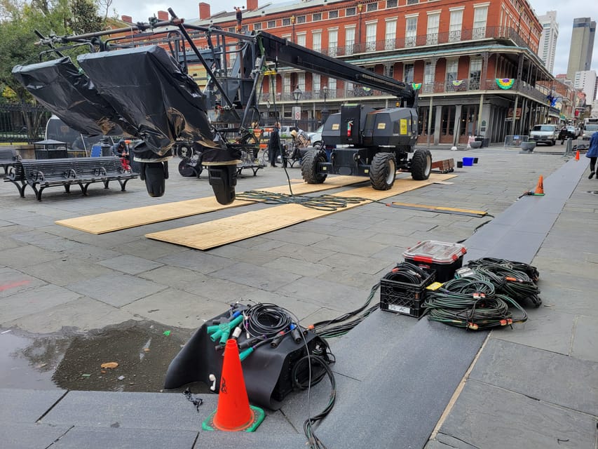 French Quarter: Haunted Hollywood Ghost Tour in New Orleans - Chartres Street and Jackson Square film locations