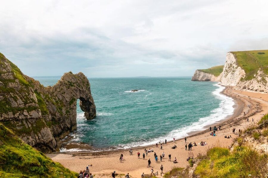 From Bath: Salisbury and the Jurassic Coast Small Group Tour - Driving toward Dorset’s Jurassic Coast