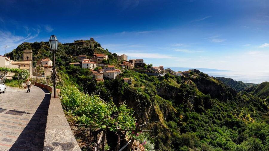 From Catania: Full-Day The Godfather Tour - Leaving Catania in a van for the hills