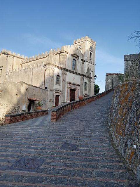 From Catania Private Godfather Tour Forza D'Agro and Savoca - San Nicolò Church and the Corleone wedding