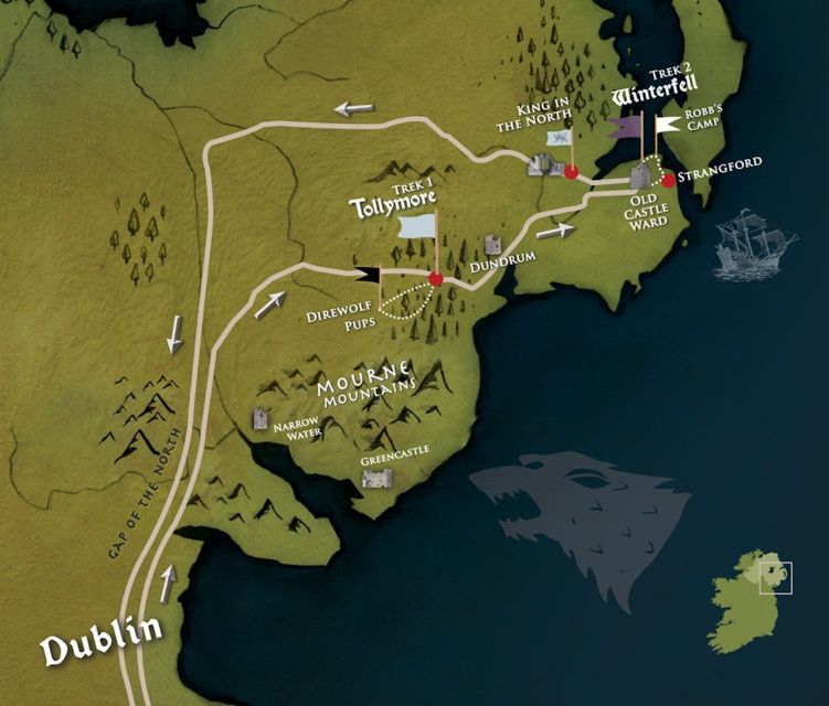 From Dublin: Game of Thrones Winterfell Locations Tour - Inch Abbey and Robb Stark’s crown
