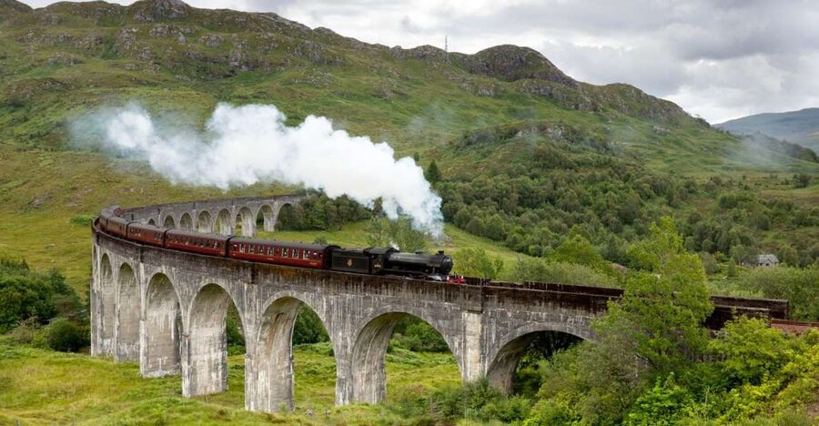 From Edinburgh: Isle of Skye and Hogwarts Express 4-Day Trip - Day 1: Loch Lomond, Glen Coe, and Fort Augustus