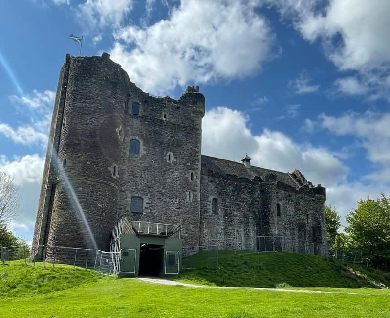 From Glasgow: Outlander Castles and The Scottish Countryside - Blackness Castle doubles for Fort William