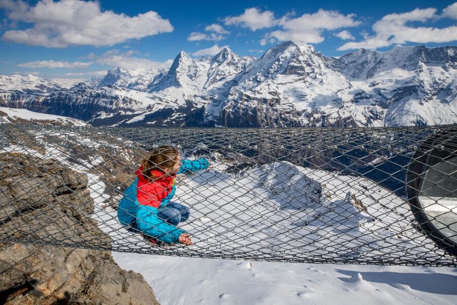 From Lausanne: Spectacular Schilthorn with 007 Experience - Alpine views from Skyline View and Skyline Walk