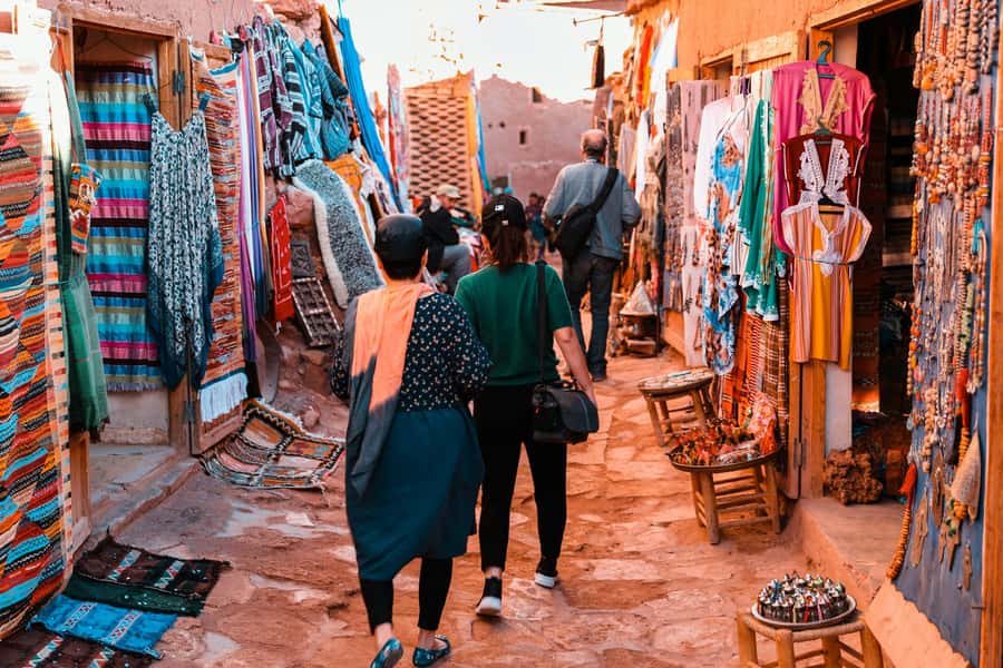 From Marrakech: Kasbah Ait Ben Haddou, Ouarzazate & Studios - Crossing Tizi n’Tichka in the Atlas Mountains