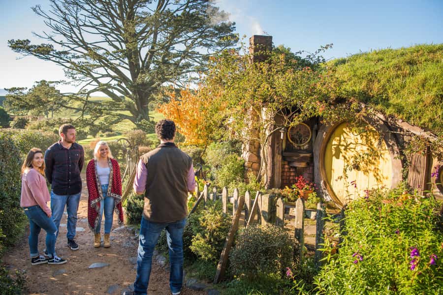 From Matamata: Guided Hobbiton Experience with Bus Transfers - Walking through Hobbiton’s 12 acres