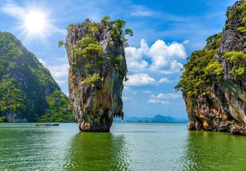 From Phuket: James Bond Island Longtail Boat Trip - Cruising Phang Nga Bay by longtail boat