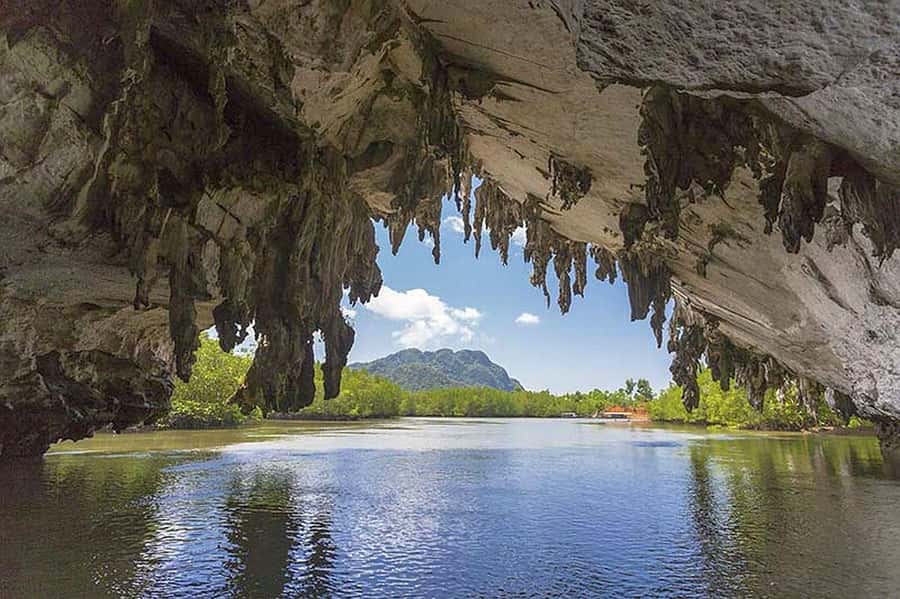 From Phuket: James Bond Sunset Boat Tour & Canoe Adventure - Sunset turns the bay red