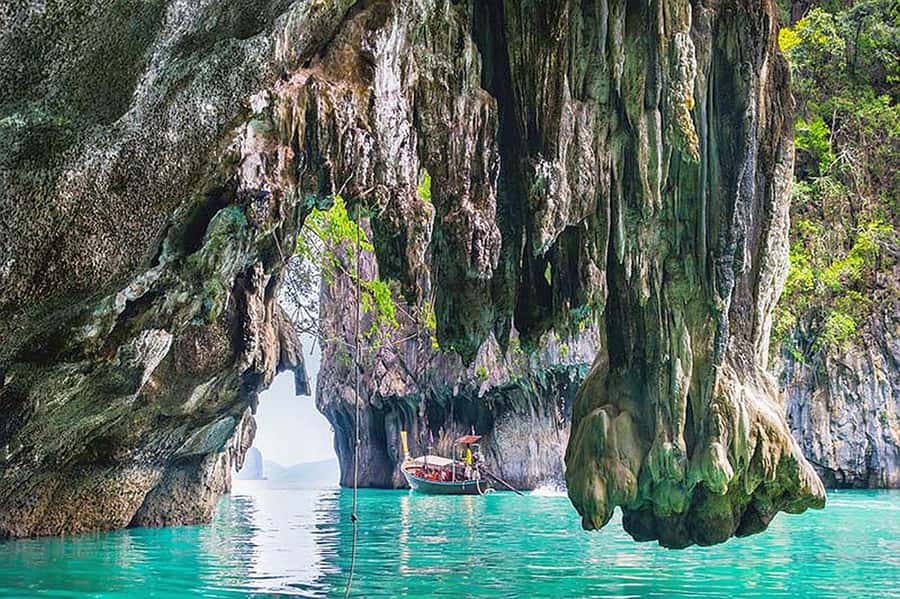 From Phuket: James Bond Sunset Boat Tour & Canoe Adventure - Koh Hong, where the cliffs form a hidden room