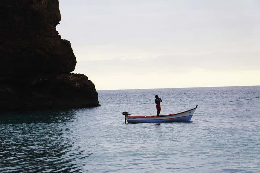 From Praia: Boat Trip, Snorkeling, Cave & BBQ on the Beach - Guide quality and the feel of the outing